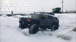 Toyota FJ Cruiser - Racing in snow and off-road | poritor rc | mud |