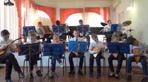 И. Тамарин. "Музыкальный привет" Оркестр русских народных инструментов. г. Астрахань