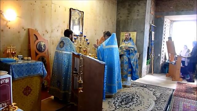 Часть 2 - Литургия 8 сентября 2018 г. в храме в честь Владимирской иконы Божьей Матери д.Лыловщина смотреть онлайн