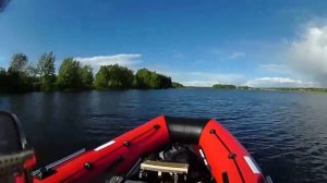 Первый выход на воду. Лодка Антей-420 YAMAHA 30 HWCS