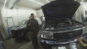 Установка подогревателя на Land Cruiser