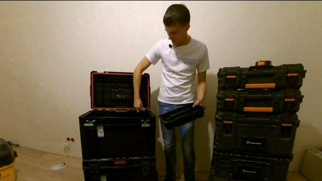 Система хранения инструмента Qbrick. Сравнение с Magnusson. Электрик в Краснодаре