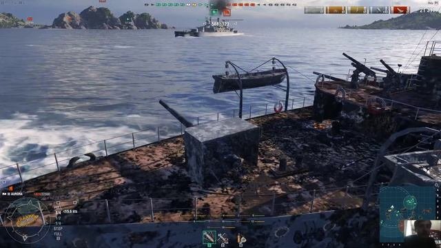 World Of Warships: Kreiser Avrora