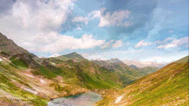 Пейзажи Кавказа Таймлапс 4К Landscapes of the Caucasus Timelapse 4K