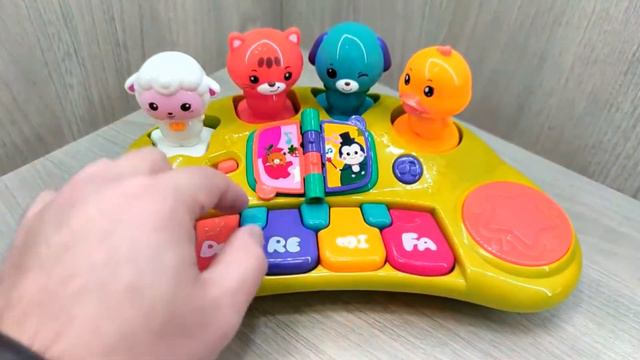 Пианино "Поющие зверушки" смотреть онлайн