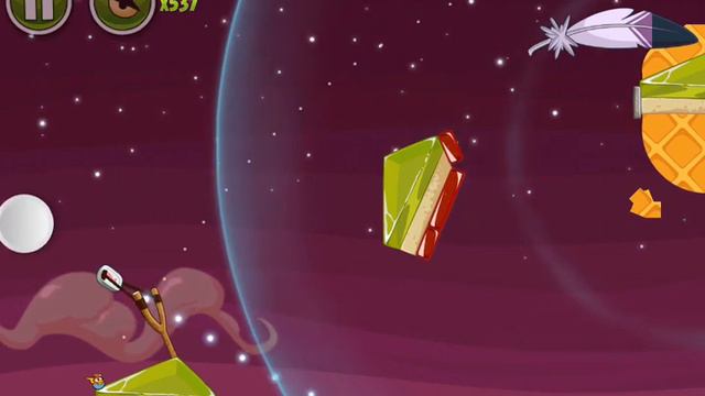 Angry Birds Space - Level 4-16 - 100% Space Eagle Walkthrough - Utopia смотреть онлайн