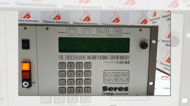 SERES ODME S663 MKIII OIL DISCHARGE MONITORING EQUIPMENT TESTING VIDEO смотреть онлайн