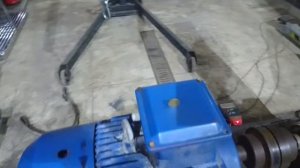 Центровка и балансировка дымососа 2