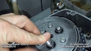 MVT#54 ВОССТАНОВЛЕНИЕ ЯВА 350 634.01 СЦЕПЛЕНИЕ