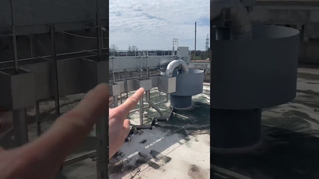 Шкаф для управления вторичными отстойниками на очистных сооружениях.