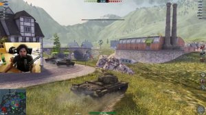 WoT Blitz - Три боя на имбе Т30. Танк для среднего урона - World of Tanks Blitz (WoTB)