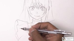 How To Draw "Ai Hoshino" Oshi no Ko | Easy Drawing Tutorial