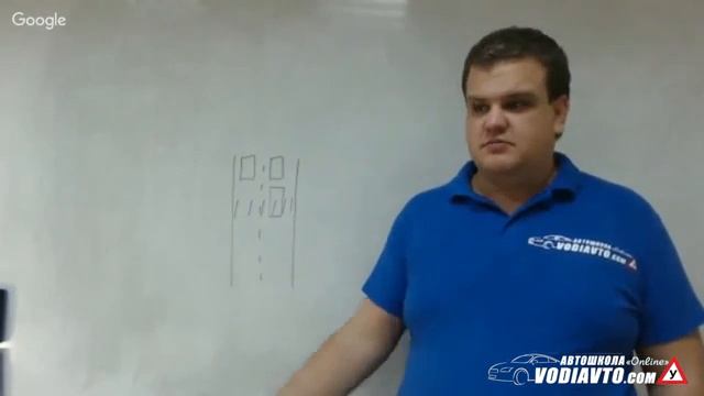 Видеоурок по ПДД тема №17 - Проезд остановок МТС, пользование световыми приборами | Автошкола Онлай смотреть онлайн