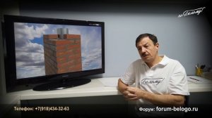 Кирпичный дымоход для банной печи