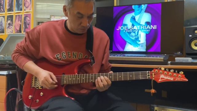 Joe Satriani - If I Could Fly (cover) смотреть онлайн