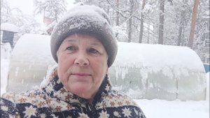 "Жизнь на пенсии".. Приготовила студень )) Боролись со снегом ❄️❄️