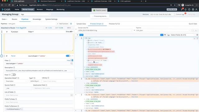 Enriching Security Data with DNS Lookup in Cribl Stream смотреть онлайн