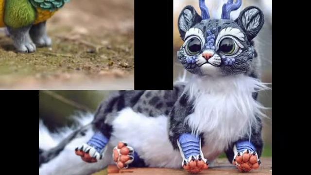 Нереальные существа Лизы Томс.Фантазия безгранична. смотреть онлайн