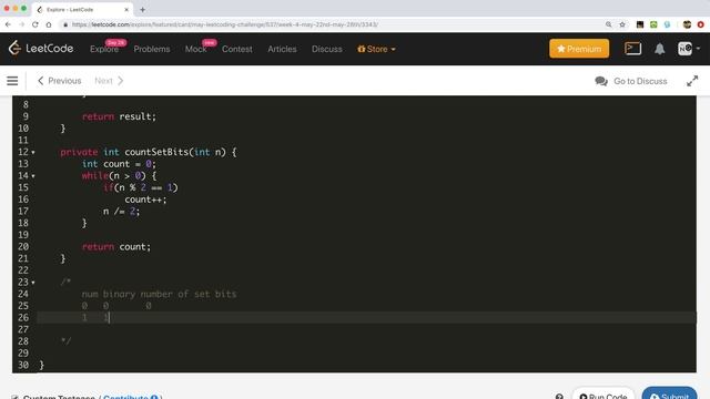 Counting Bits Day 28/31 May LeetCoding Challenge смотреть онлайн