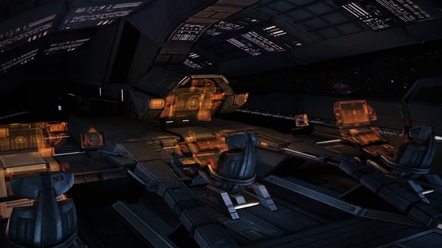 Falling Asleep On YOUR SPACESHIP 💤 Relaxing MASS EFFECT Normandy Ambience смотреть онлайн