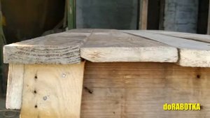 ✅ Легкий, крепкий и надежный козлик из поддонов doRABOTKA