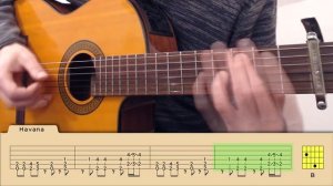 HAVANA - Camila Cabello // COVER // TUTORIAL // GUITAR LESSON // TABS