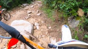 Эндуро подъем на гору Полюд