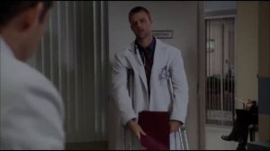 Доктор Хаус HOUSE M D - Хаус против Тауба ( смешной момент )