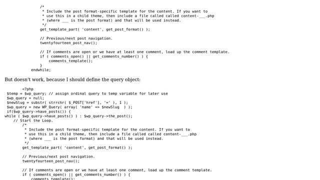 Wordpress: How to render the single post template with the post name? смотреть онлайн