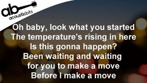 Ariana Grande - Into You acoustic guitar instrumental (karaoke style with lyrics)