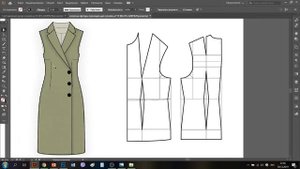 Как наметить талевые вытачки на полочке и спинке