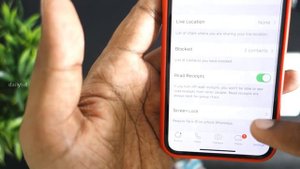 Enable Touch ID / Face ID  for WhatsApp in iPhone