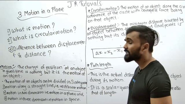 11th Physics | Chapter 3 | Motion In a Plane | Lecture 1| maharashtra board |