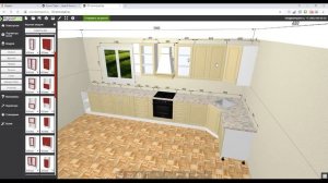 3D конструктор кухонь от КухниПарк, спроектируй свою кухню самостоятельно - удобно и бесплатно