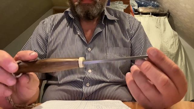 N 91. Нож Бобр, для охоты. Сталь Х12МФ. смотреть онлайн