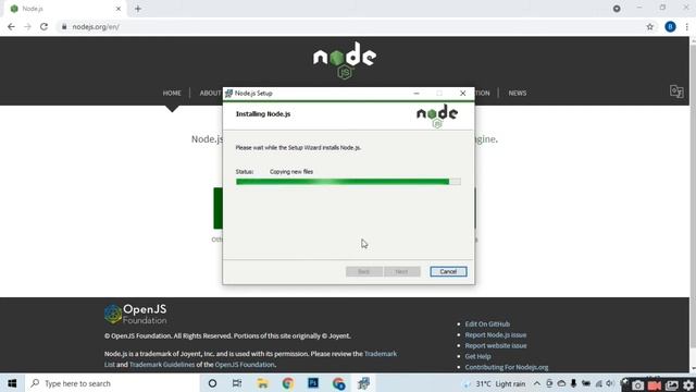 Installation-NodeJS