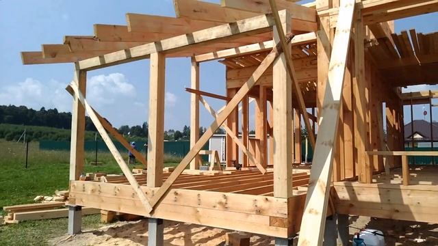 Красивый каркасный дом | Каркас | Каркасник смотреть онлайн