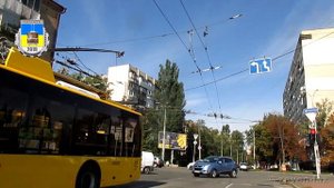 Киевский троллейбус- Богдан Т90117 №3322, автономный ход 09.08.2019