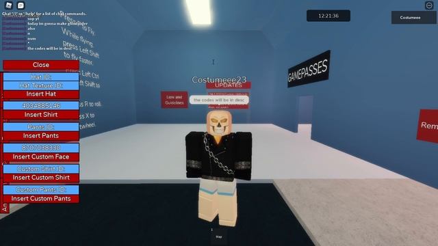 how to make Ghost rider in roblox helix ascent || Credit face : Game смотреть онлайн