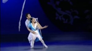 Китайские танцоры-инвалиды Ma Li и Zhai Xiaowei исполнили балет Рука в Руке 2007