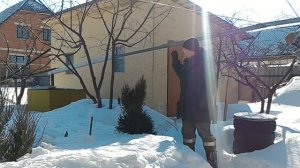 Каркасная мастерская после первой зимы - поиск косяков !!!