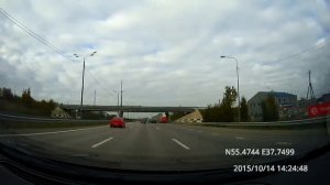 По России: Кашира - Москва / Kashira - Moscow 14/10/2015 (timelapse 4x)