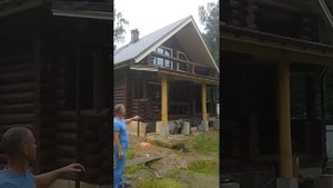 ▶ Наружная отделка деревянного дома из бревна | ✅ Мой Дом ВН - команда профессионалов