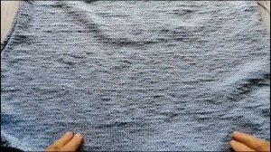 №297 Продолжение вязального процесса. Вяжу топ или жилет...посмотрим по итогу