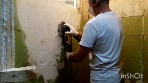 Как почистить стены от краски. Самый быстрый способ.