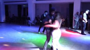 Terry SalsAlianza and Busra Araci :: Social Salsa dancing Que Locura Enamorarme de Ti @ All-In Danc