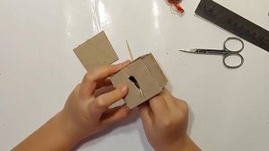 Движущаяся Игрушка На Новый год своими руками. Легко и Просто. Новогодние поделки с фокусом.