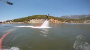 Russian FlyBoard in Turkey Gold Cable Park