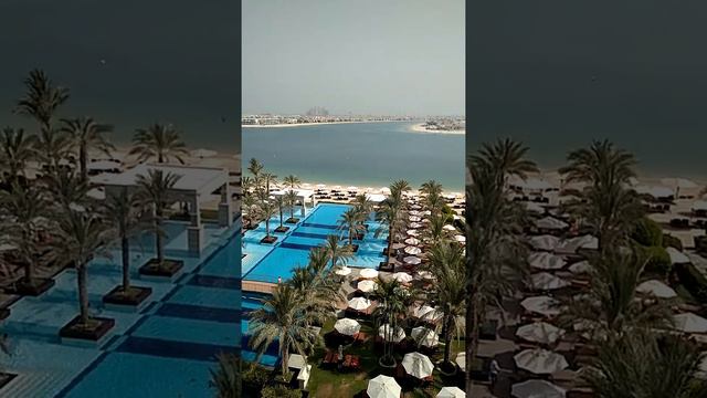 Вид из номера Dubai, Palm, Jumeirah Zabeel Saray , Дубай,Съемка 07.17 Бронировать тур +7(9082)90009