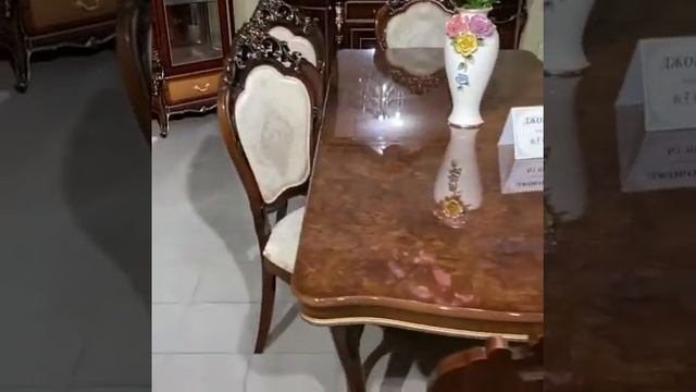 Обеденный набор Джоконда Корень Дуба глянец Эра мебель.